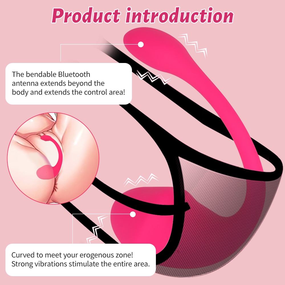 Sex Toys Bluetooths Dildo Vibrator for Women Wireless APP Remote Control Vibrator Wear Vibrating Panties Toy for Couple Sex Shop - Images 10
