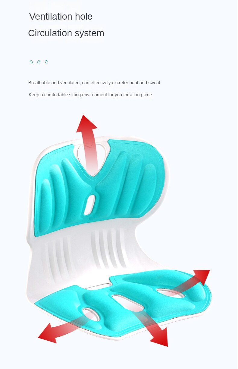 Sitting Posture Correction Chair Ergonomic Chair Back Support Lumbar Support for Good Posture Correction and Back Pain Relief - Images 6