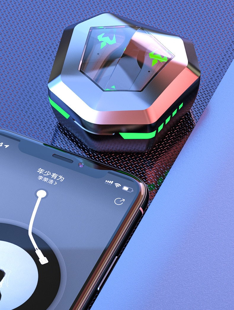 Tai nghe TWS Tai nghe không dây Bluetooth Tai nghe nhạc có độ trễ cực thấp Tai nghe HD Gọi Chế độ kép Tai nghe chơi game có Mic - Ảnh 14