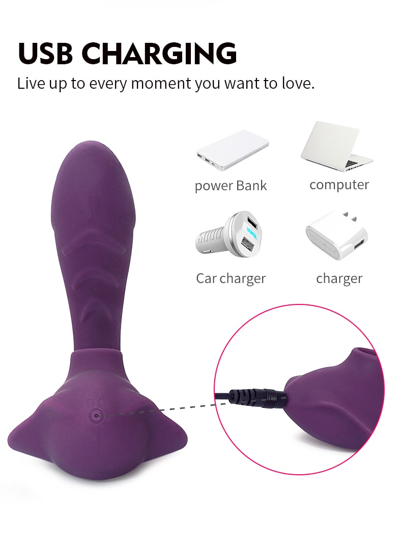 Vagina Sucking Vibrator Vibrating Sucker Oral Sex Suction Clitoris Stimulator Erotic Sex Toy for Women Sexual Wellness - Images 9