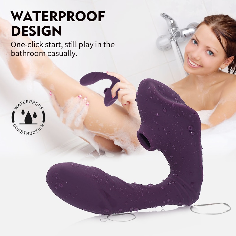 Vagina Sucking Vibrator Vibrating Sucker Oral Sex Suction Clitoris Stimulator Erotic Sex Toy for Women Sexual Wellness