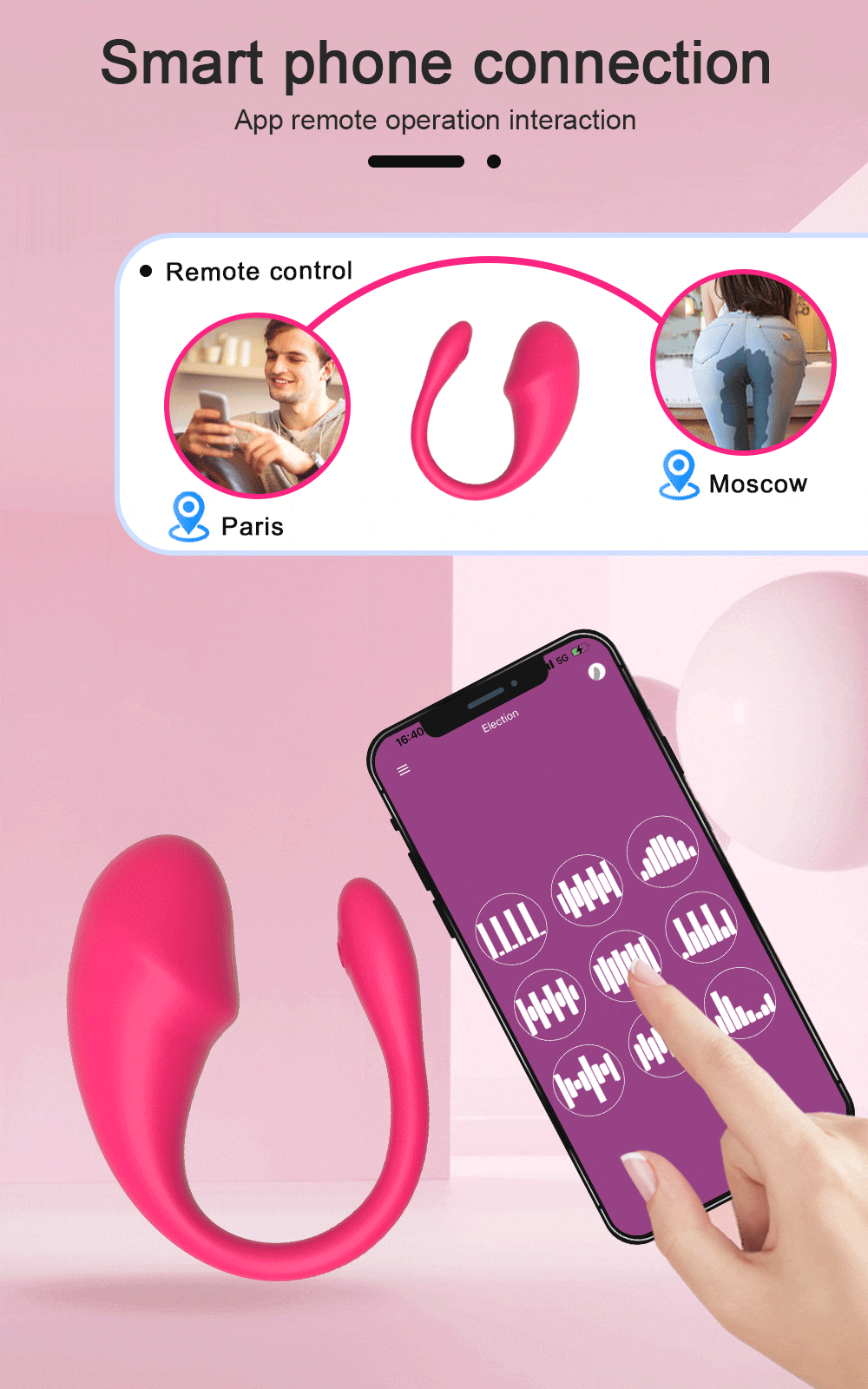 Wireless Bluetooth G Spot Dildo Vibrator for Women APP Remote Control Wear Vibrating Egg Clit Female Panties Sex Toys for Adults - Images 10