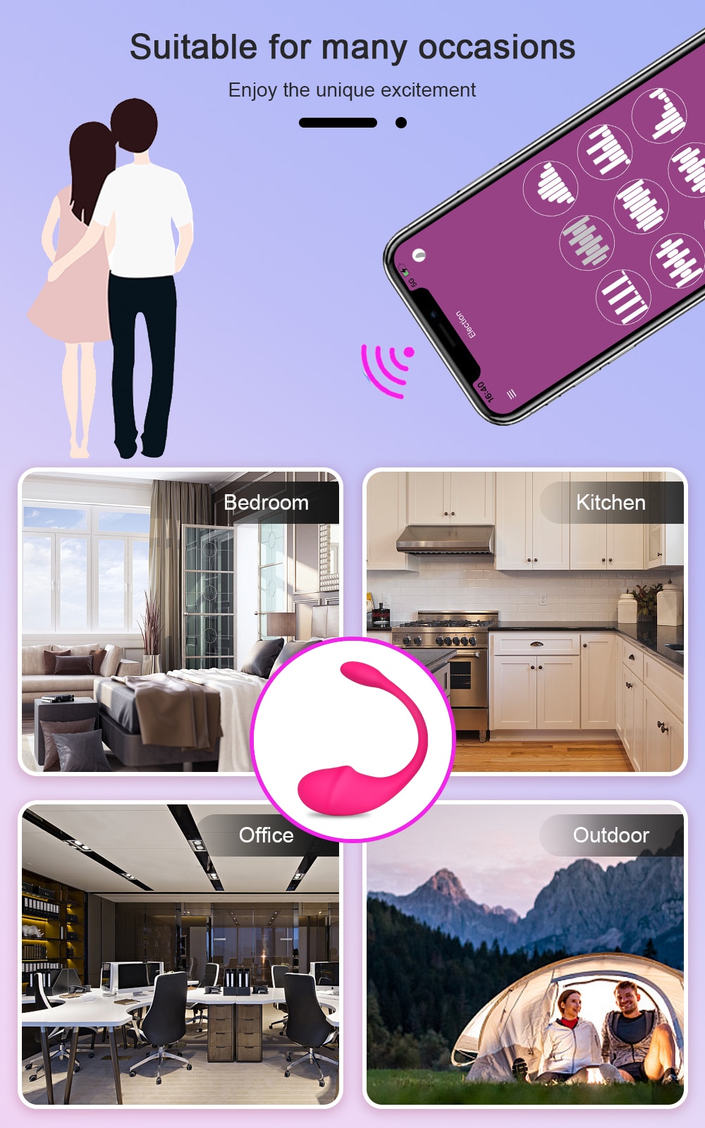 Wireless Bluetooth G Spot Dildo Vibrator for Women APP Remote Control Wear Vibrating Egg Clit Female Panties Sex Toys for Adults - Images 9