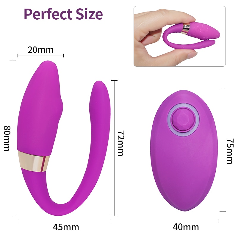 Wireless Remote Control Vibrator Female Clitoris Stimulator Dildo Wearable Sex Toys for Women Couple Adult 18 -Tian E