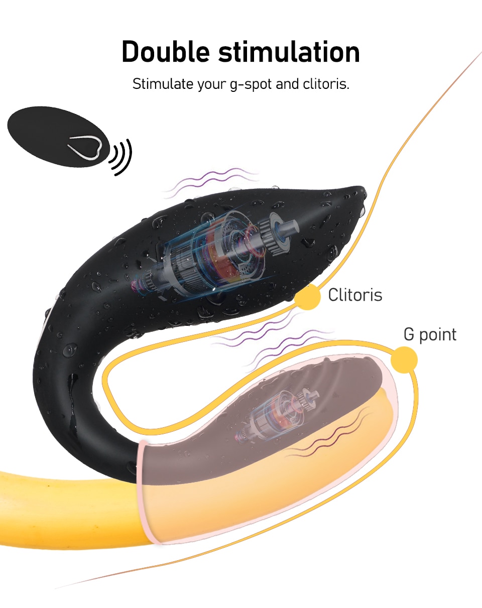 Wireless Remote Control Vibrator Female Clitoris Stimulator Dildo Wearable Sex Toys for Women Couple Adult 18-MaSha - Images 4