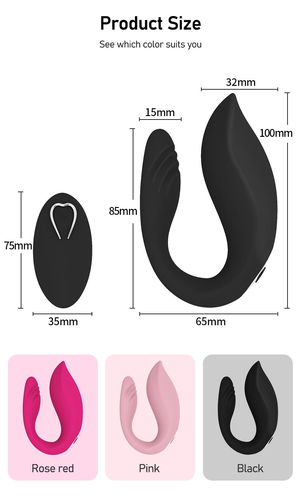 Wireless Remote Control Vibrator Female Clitoris Stimulator Dildo Wearable Sex Toys for Women Couple Adult 18-MaSha - Images 8