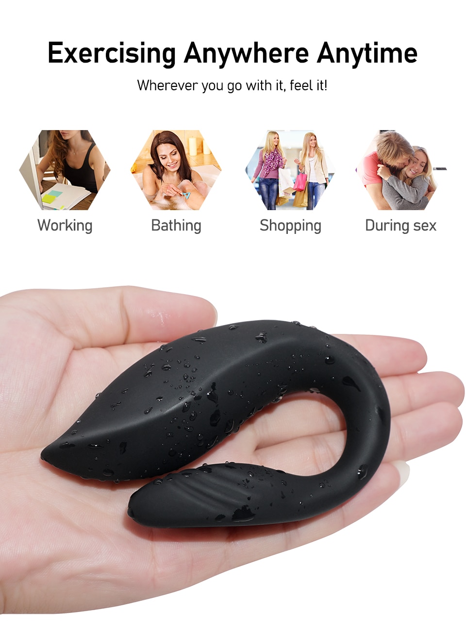 Wireless Remote Control Vibrator Female Clitoris Stimulator Dildo Wearable Sex Toys for Women Couple Adult 18-MaSha - Images 6