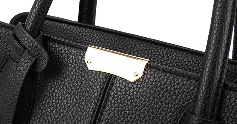 Women PU Leather Handbags Ladies Large Tote Bag Female Square Shoulder Bags Bolsas Femininas Sac New Fashion Crossbody Bags - Images 31