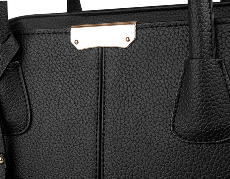 Women PU Leather Handbags Ladies Large Tote Bag Female Square Shoulder Bags Bolsas Femininas Sac New Fashion Crossbody Bags - Images 21