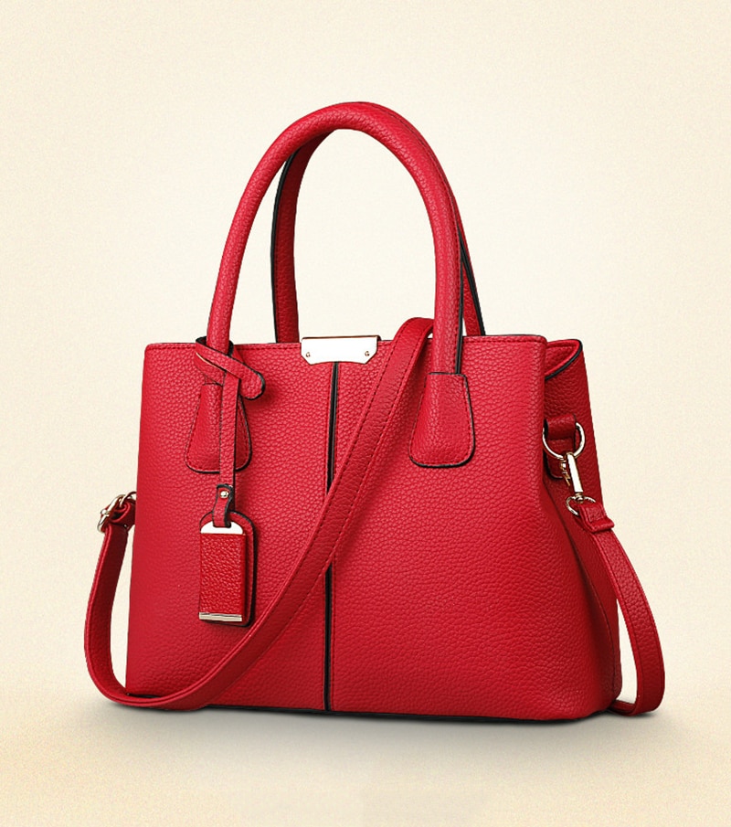 Women PU Leather Handbags Ladies Large Tote Bag Female Square Shoulder Bags Bolsas Femininas Sac New Fashion Crossbody Bags - Images 16