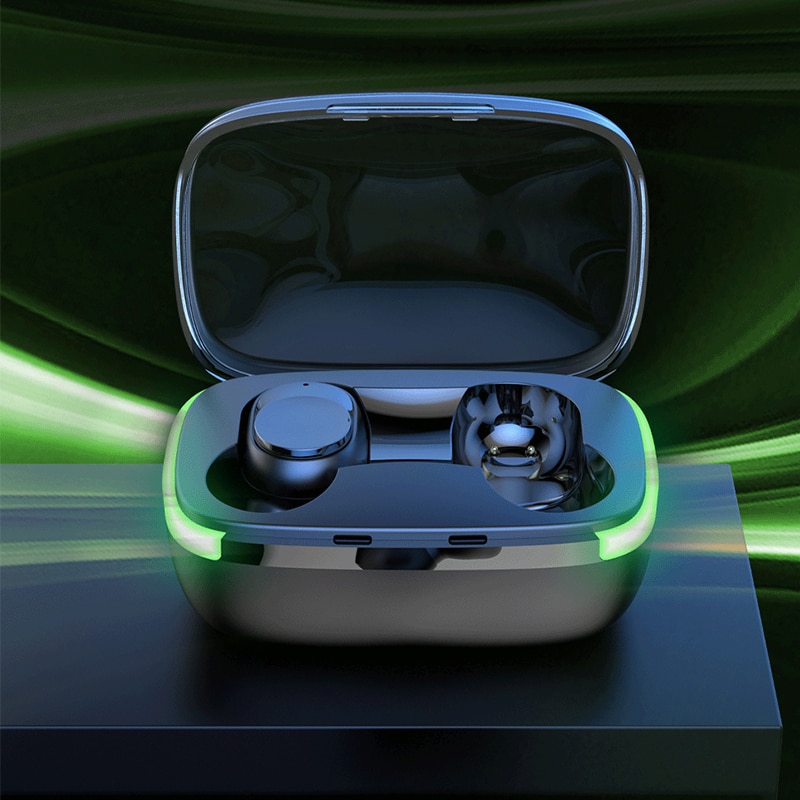 Y60 Fone Bluetooth Earphones 5.1 TWS Wireless Headphones with LED Display Stereo Headset Touch Control Earbuds Noise Reduction - Images 2