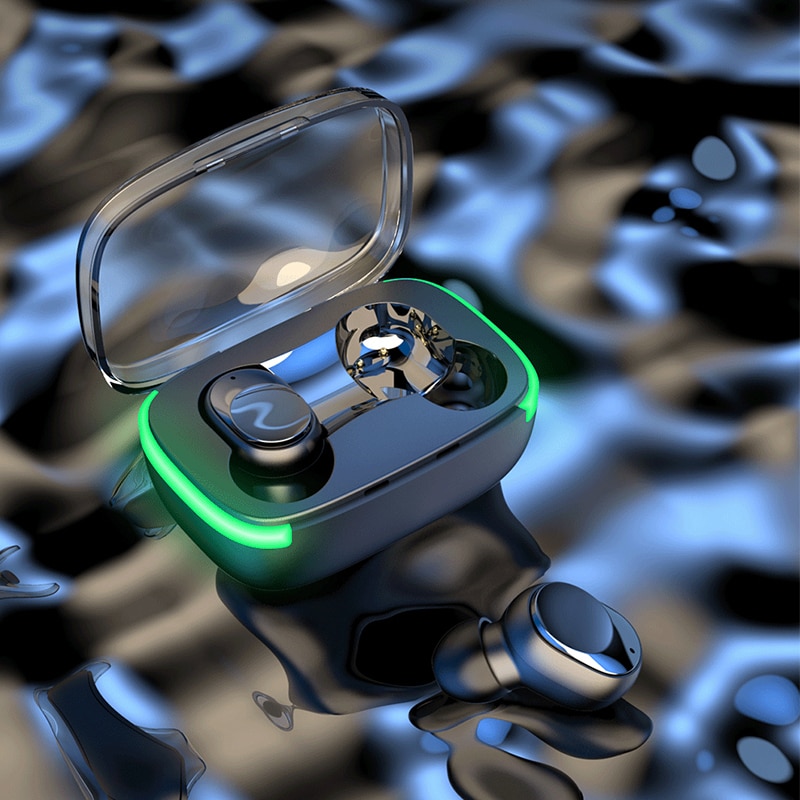 Y60 Fone Bluetooth Earphones 5.1 TWS Wireless Headphones with LED Display Stereo Headset Touch Control Earbuds Noise Reduction - Images 4