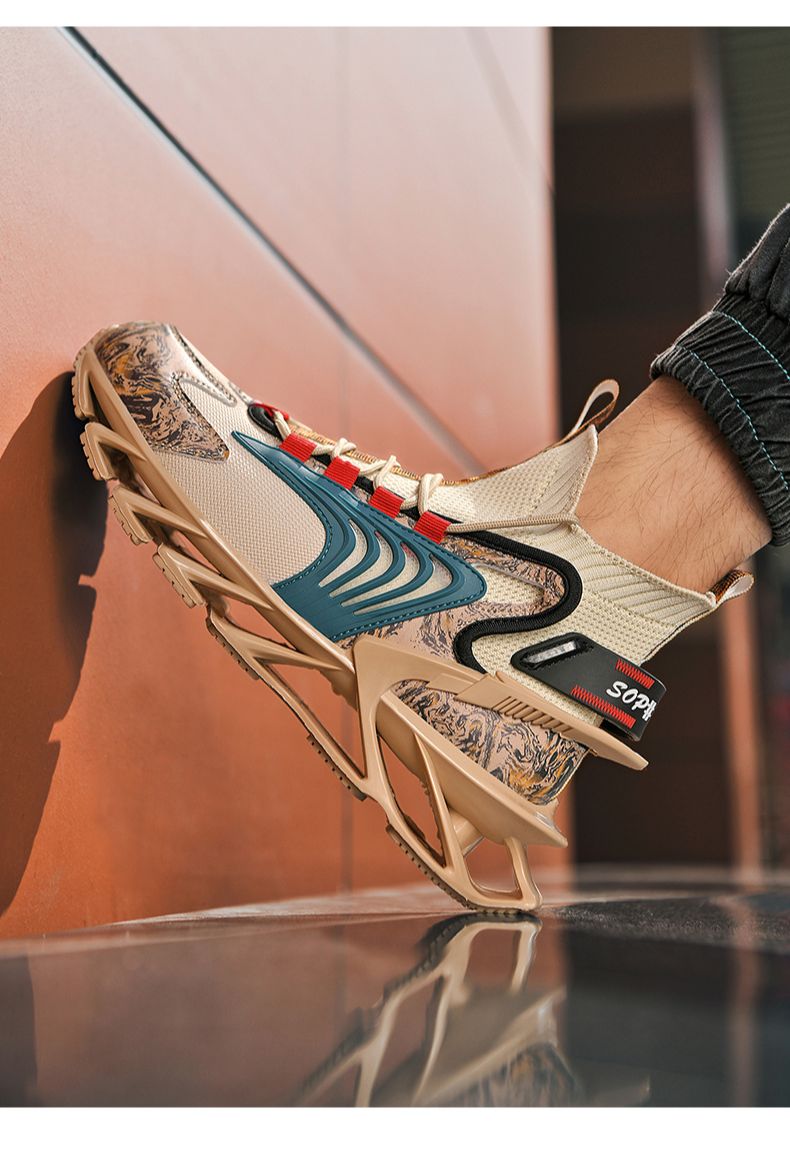 남성 신발 운동화 남성 테니스 럭셔리 디자이너 신발 남성 캐주얼 신발 플랫폼 신발 패션 블레이드 로퍼 남성용 운동화 - imaget 77