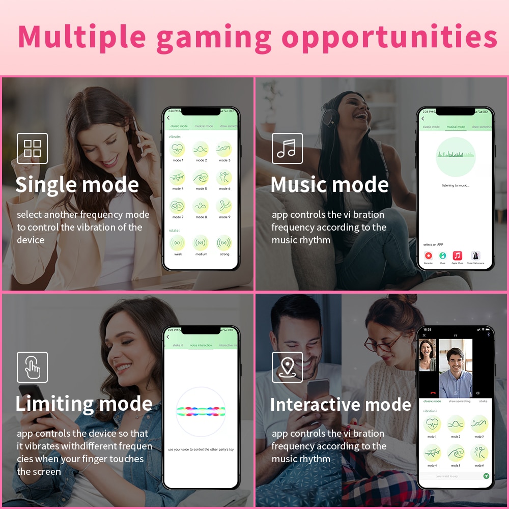 무선 블루투스 G 스팟 딜도 바이브레이터 여성용 APP 원격 제어 착용 진동 계란 Clit 여성 팬티 성인용 섹스 토이 - imaget 2
