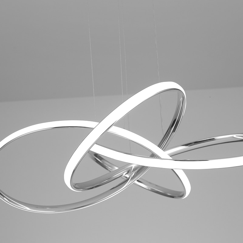 북유럽 미니멀리스트 펜던트 조명 거실 기하학 라인 램프 간단한 현대 럭셔리 침실 식당 샹들리에 조명기