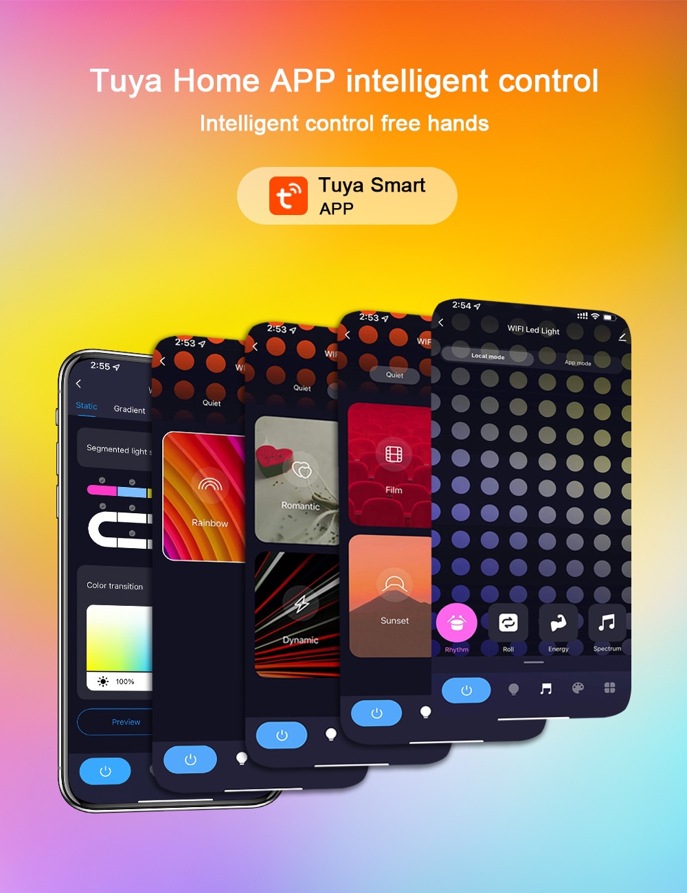 스마트 APP 음성 제어와 RGBIC 현대 LED 벽 램프 DIY 육각 벌집 조명 컴퓨터 게임 룸 장식에 대 한 LED 빛 - imaget 3