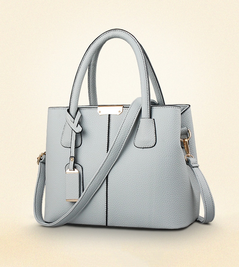 여성 PU 가죽 핸드백 숙녀 대형 토트 백 여성 스퀘어 숄더 백 Bolsas Femininas Sac 새로운 패션 크로스 바디 백 - imaget 11