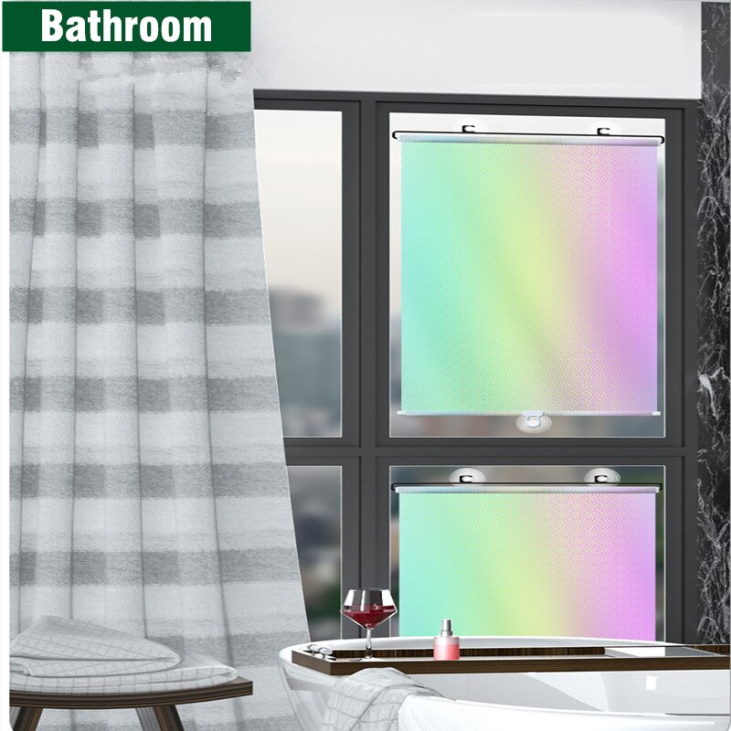 유니버설 롤러 블라인드 흡입 컵 차양 블랙 아웃 커튼 자동차 침실 주방 사무실 Windows Sun-shading Nail-free Sun Blind - imaget 11